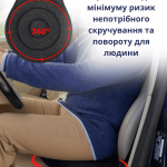 Обертова подушка для автомобіля